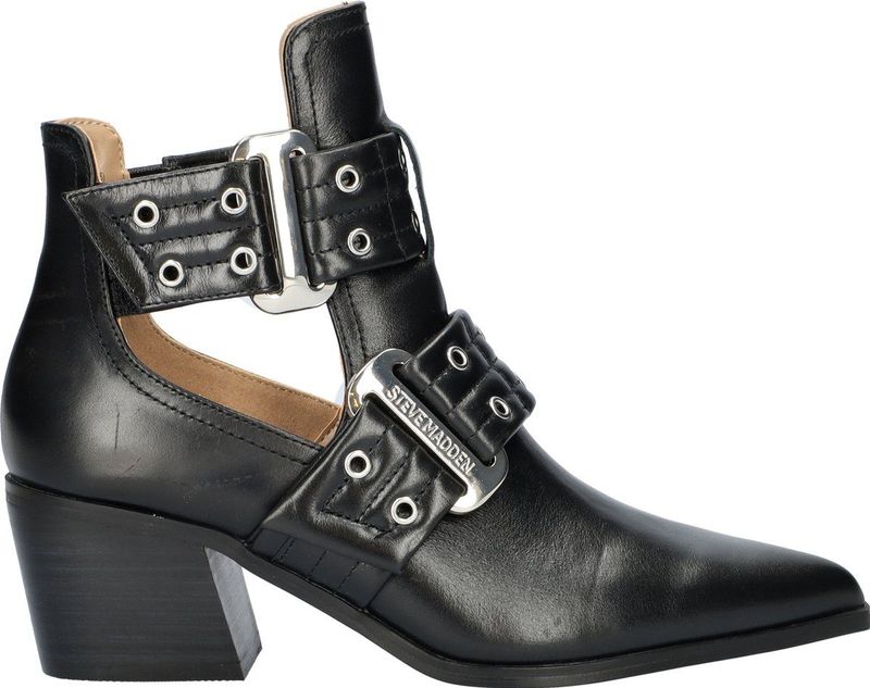 Steve Madden Grazia Enkellaarsjes Dames - Zwart