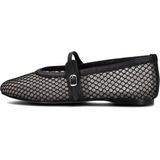 Steve Madden - Rejoice-M - Ballerina's - Zwart - Mesh