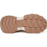 Steve Madden - Tazmania - Sneakers - Zilver/Goud/Cream - Leer/Textiel