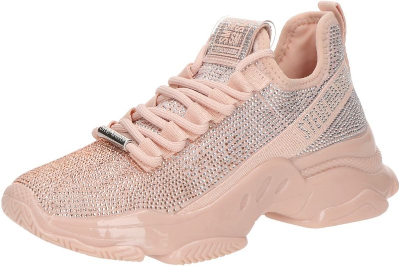 Steve Madden - Mysteria - Sneakers - Zwart Metaal - Stof/Synthetisch