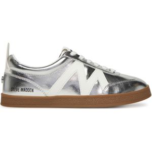 STEVE MADDEN Sneakers laag 'Degree'  zilver / wit