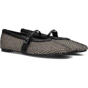 Steve Madden - Rejoice-MR Flat Shoe - Ballerina's - Zwart - Imitatieleren Bovenkant