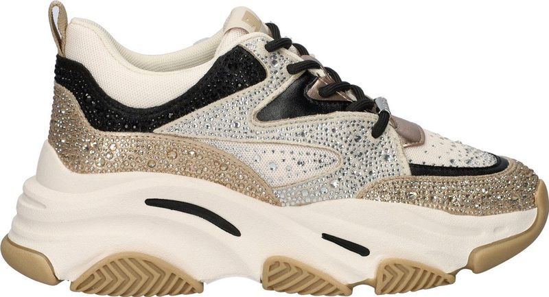 Steve Madden - SM19000082 - Sportschoenen - Zilver - Veters - Casual