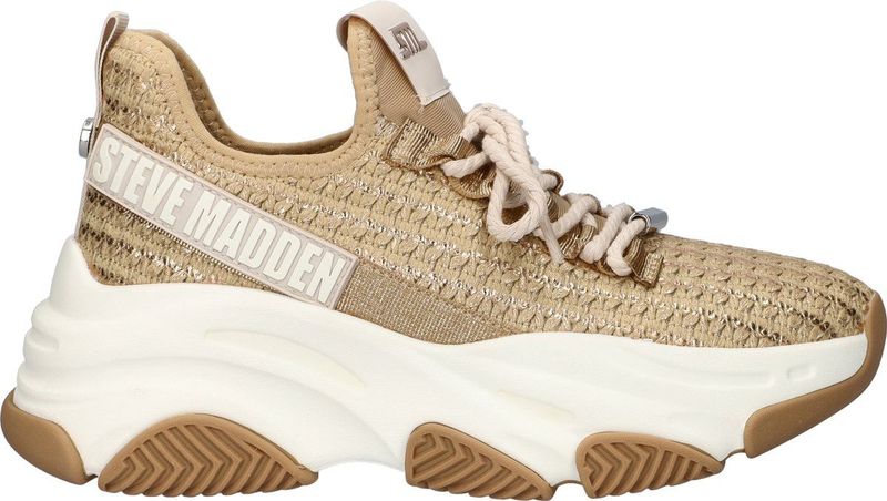 Steve Madden Project Sneakers - Zwart - Dames - Textiel