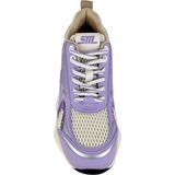 Steve Madden - Speedster - Sneakers - Wit/Lavendel - Textiel en Imitatieleer
