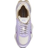 Steve Madden - Speedster - Sneakers - Wit/Lavendel - Textiel en Imitatieleer