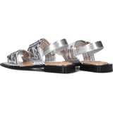 Steve Madden - Saria-e - Sandalen - Zilverkleurig - Metallic Glans