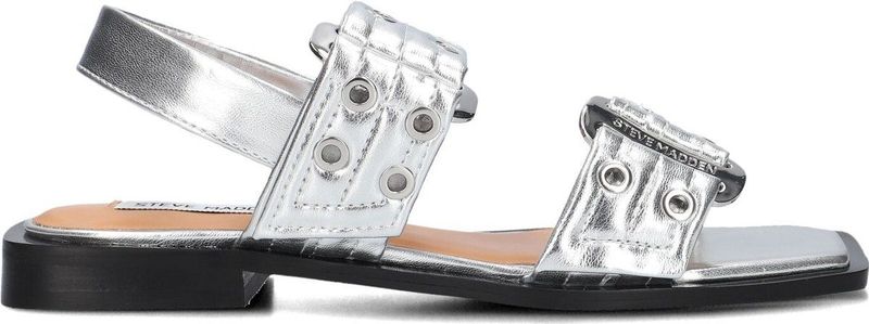 Steve Madden - Saria-e - Sandalen - Zilverkleurig - Metallic Glans