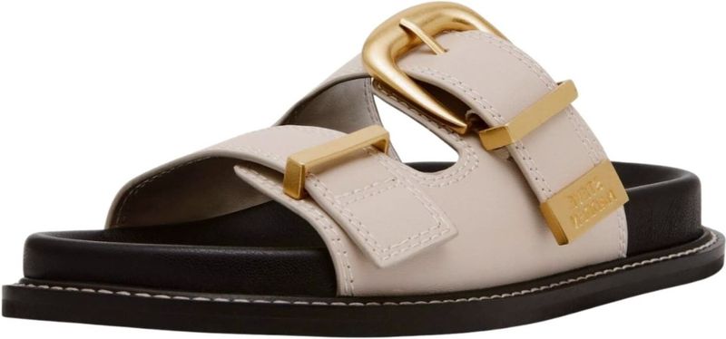 Steve Madden - Arch-E - Dames Slippers - Zwart - Rubber