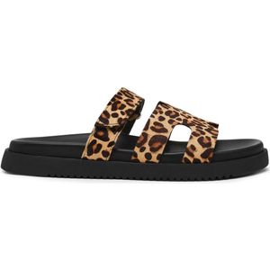 Steve Madden - Missile - Slippers - Zwart - Leer