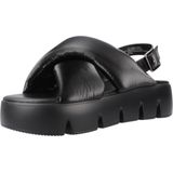 Steve Madden - SM11003784 - Sandalen - Zwart - Hakhoogte 3 tot 5 cm, Gesp, Casual