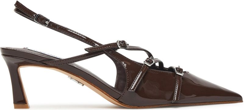 Steve Madden, Dames, Schoenen, Zwart, Maat: 37 1/2 EU Leer,