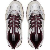 Steve Madden - Animates-E - Chunky Sneakers - Donkerrood/Grijs