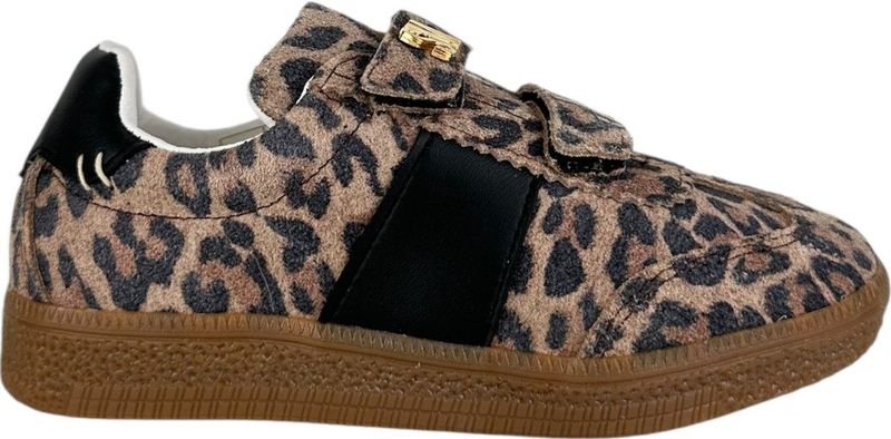 Steve Madden - Jeileen - Sneakers - Panterprint - Beige/Zwart