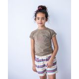 Like FLO Linnen Short + Belt Broeken Meisjes - Multi - Maat 104