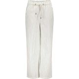 Like Flo - F302-5641 Broek - Off White - Katoen - IJsblauw Streepje