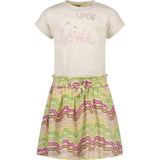 Like Flo - F302-5831 Jurk - Rainbow - Zachte Stof - Gevoerd