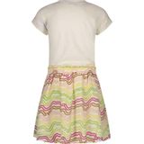 Like Flo - F302-5831 Jurk - Rainbow - Zachte Stof - Gevoerd