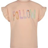 Sofie Schnoor G231203 Tops & T-shirts Meisjes - Shirt - Zand - Maat 116