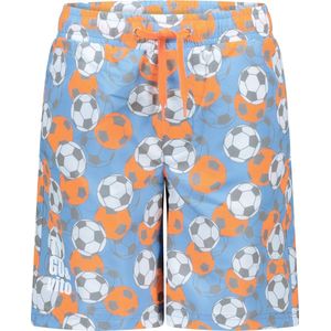 TYGO & vito short met all over print blauw/multi