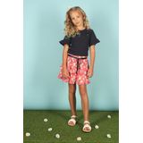 Le Chic - SILA C302-5894 - Jurk - Roze - Jersey - Bloemenprint