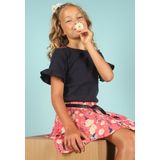 Le Chic - SILA C302-5894 - Jurk - Roze - Jersey - Bloemenprint