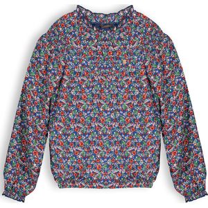 NoNo Meisjes blouse floral tanily ensign