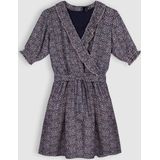 NoBell - Moisa - Meisjes Jurk - Navy Blauw