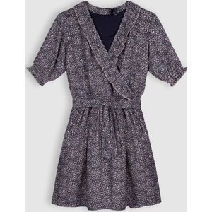 NoBell - Moisa - Meisjes Jurk - Navy Blauw