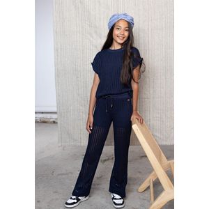 NoBell' - Broek Sisou - Grey Navy - Maat 146-152