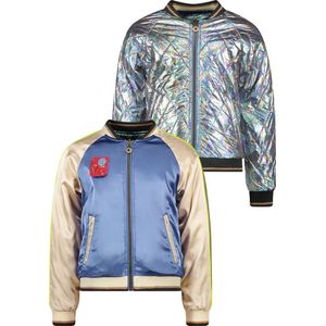 Like Flo F402-5200 Meisjes Jas - Blue - Maat 110