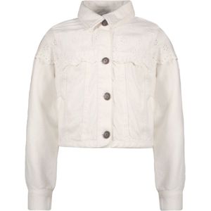 Like Flo F402-5365 Meisjes Jas - Off white - Maat 128