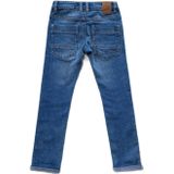 TYGO & vito - Slim Fit Jeans - Stretchdenim - Blauw - Verstelbare Tailleband