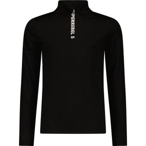 Super Rebel Jongens Spurt Ski Pully Black