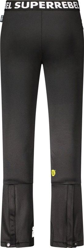 SuperRebel - Speak - Skibroek - Zwart - Stretch Softshell - Jongeren