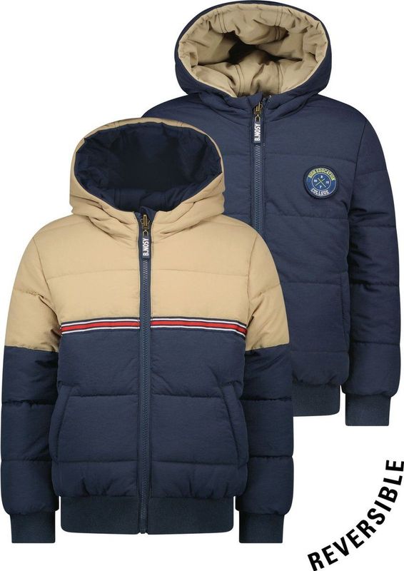 B.Nosy Jongens winterjas reversible joah navy