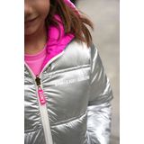 Jacky - Winterjas - Roze/Zilver - Gerecycled Polyester