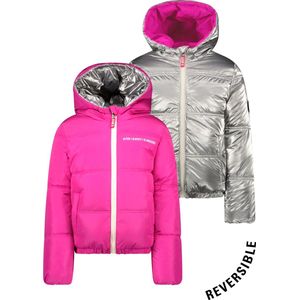 Jacky - Winterjas - Roze/Zilver - Gerecycled Polyester