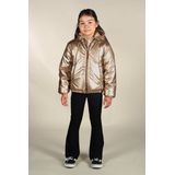 Moodstreet - Winterjas - Goud - Gevoerd met Teddy Stof - Voor Meisjes