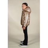 Moodstreet - Winterjas - Goud - Gevoerd met Teddy Stof - Voor Meisjes