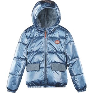 Moodstreet - Winterjas - Blauw - Gevoerd met Teddy Stof