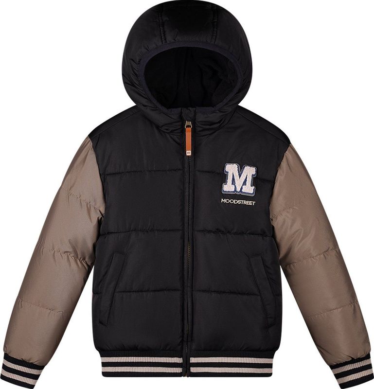 Moodstreet - Baseball Jack - Zwart - Steekzakken