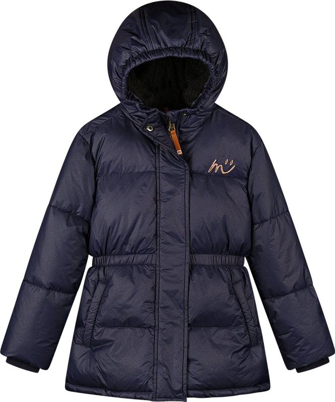 Moodstreet - Juna - Jas - Navy - Waterafstotend - Teddy Voering