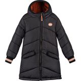 Moodstreet meisjes parka - Zwart