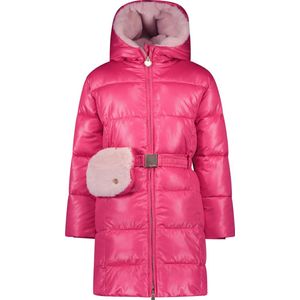 Le Chic - BIRDO C407-5202 - Lange Winterjas - Roze - Gerecycled Materiaal