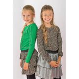 B.Nosy - Daisy - Jurk - Kleurrijk - Gerecycled Polyester - Metallic Rok