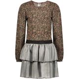 B.Nosy - Daisy - Jurk - Kleurrijk - Gerecycled Polyester - Metallic Rok