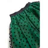 B.Nosy - Y409-5730 - Rok - Groen - Tule met Flock Hartjes