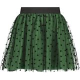 B.Nosy - Y409-5730 - Rok - Groen - Tule met Flock Hartjes
