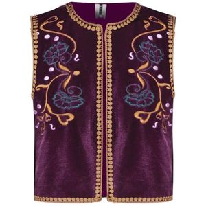 B.Nosy - Gilet - Wijn Rood - Voor Meisjes